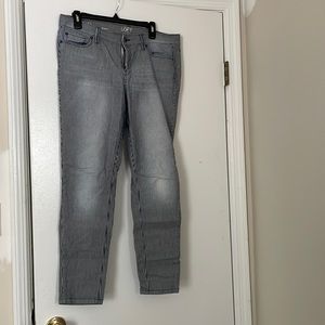 12 Petite Modern Skinny Striped Jeans